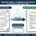 Eu vou traduzir/formatar seus textos entre línguas diferente...