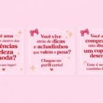 Eu vou fazer posts pro seu Instagram ficar mais atrativo