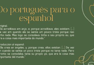 Eu vou fazer sua mensagem, escrita e tradução com perfeição.