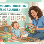 Eu vou fazer 5 brincadeiras para seu bebê