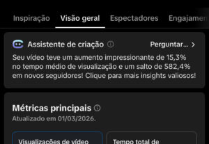 Eu vou deixar o seu perfil no Tiktok engajado