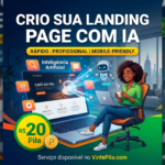 Eu vou Criar a estrutura do seu site com IA em 24h
