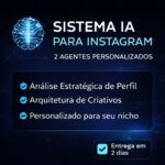 Eu vou criar Agente Estrategista de Perfil e Criativos Ig