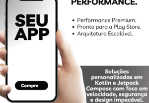 Eu vou fazer o seu aplicativo