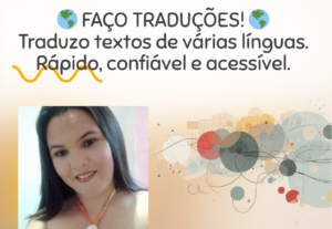 Eu vou fazer Tradução de Texto a língua inglês e espanhol.