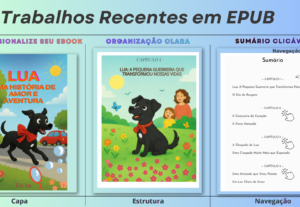 Eu vou diagramar seu e-book em EPUB, PDF e PPTX