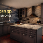 Eu vou fazer Renderização 3D de ambientes internos