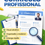 Eu vou montar seu currículo profissional atrativo