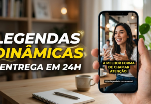 Eu vou legendar 3 vídeos dinâmicos para Reels e TikTok