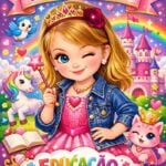 Eu vou criar um mascote infantil pra você