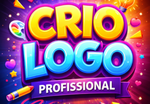 Eu vou criar um logo profissional e exclusivo para sua marca