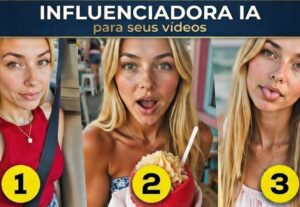 Eu vou Fazer sua LOGO, INFLUENCIADORA IA, IMAGENS E CARTAZES