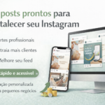 Eu vou Criar 5 posts profissionais para Instagram