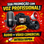 Eu vou Áudio e Vídeo para Promoções