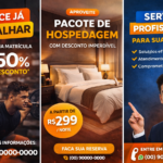 Eu vou fazer artes digitais e postes para rede sociais