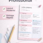 Eu vou criar um Currículo Profissional, rápida entrega