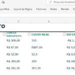 Eu vou arrumar seu caixa financeiro em planilhas