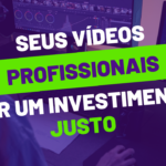 Eu vou fazer a edição de qualquer tipo de vídeo pra você.