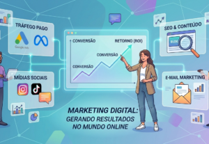 Eu vou fazer Marketing Digital Na internet