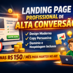 Eu vou criar uma Landing Page de Alta Conversão