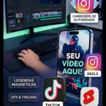 Eu vou fazer edição profissional de conteúdos e carrosséis v...