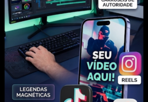 Eu vou fazer edição profissional de conteúdos e carrosséis v...