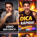 Eu vou editar seu vídeo de forma dinâmica e atrativa