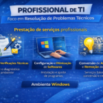 Eu vou diagnosticar e resolver problemas técnicos de Softwar...