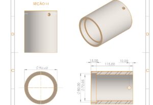 Eu vou fazer desenhos cad 3d no solidworks para você.