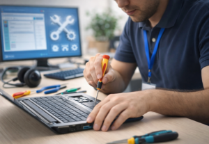 Eu vou consertar seu computador remotamente e rápido