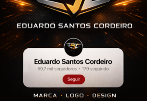 Eu vou criar logos, banners e cartazes profissionais.