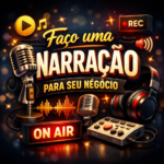 Eu vou fazer uma narração para o que você precisar em até 24...