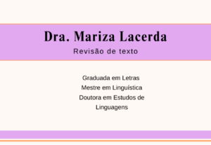 Eu vou revisar o seu texto com qualidade profissional