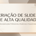 Eu vou Fazer um slide de alta qualidade
