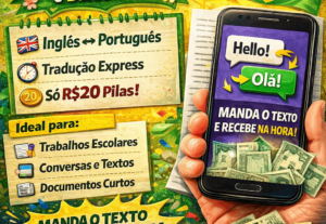 Eu vou Traduzir seus Textos Apenas por 20 Pila