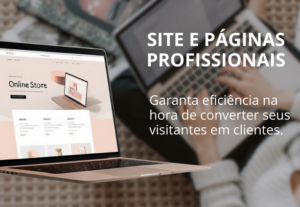 Eu vou criar seu site ou página profissional