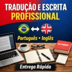 Eu vou traduzir textos e escrever com rapidez
