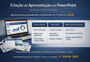 Eu vou Criar Apresentação em PowerPoint