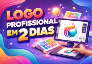Eu vou criar seu logotipo profissional em até 48hrs