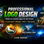 Eu vou criar um logotipo profissional, moderno e exclusivo