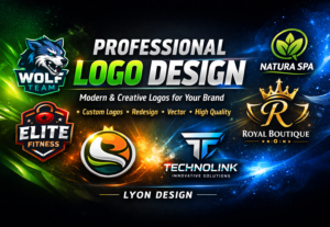 Eu vou criar um logotipo profissional, moderno e exclusivo
