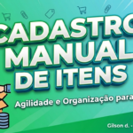Eu vou Fazercadastro manual de até 50 itens na sua loja.