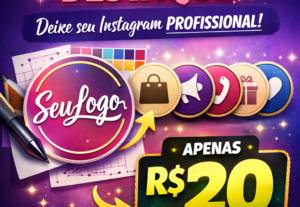 Eu vou fazer Logo profissional + 5 capas para destaque no In...