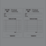 Eu vou fazer seu recibo de vendas