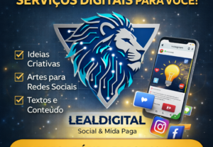 Eu vou fazer serviços digitais para você.