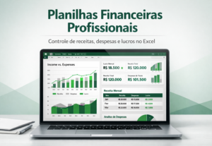 Eu vou criar planilhas Excel profissionais e automatizadas