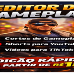 Eu vou Fazer edição de gameplay e cortes