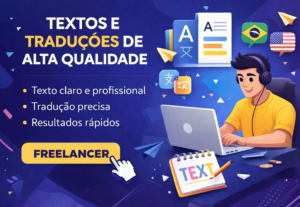 Eu vou escrever textos para blogs e redes sociais