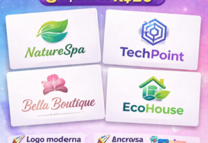 Eu vou Criar uma logo profissional para sua empresa ou marca