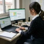 Eu vou digitar dados e organizar planilhas